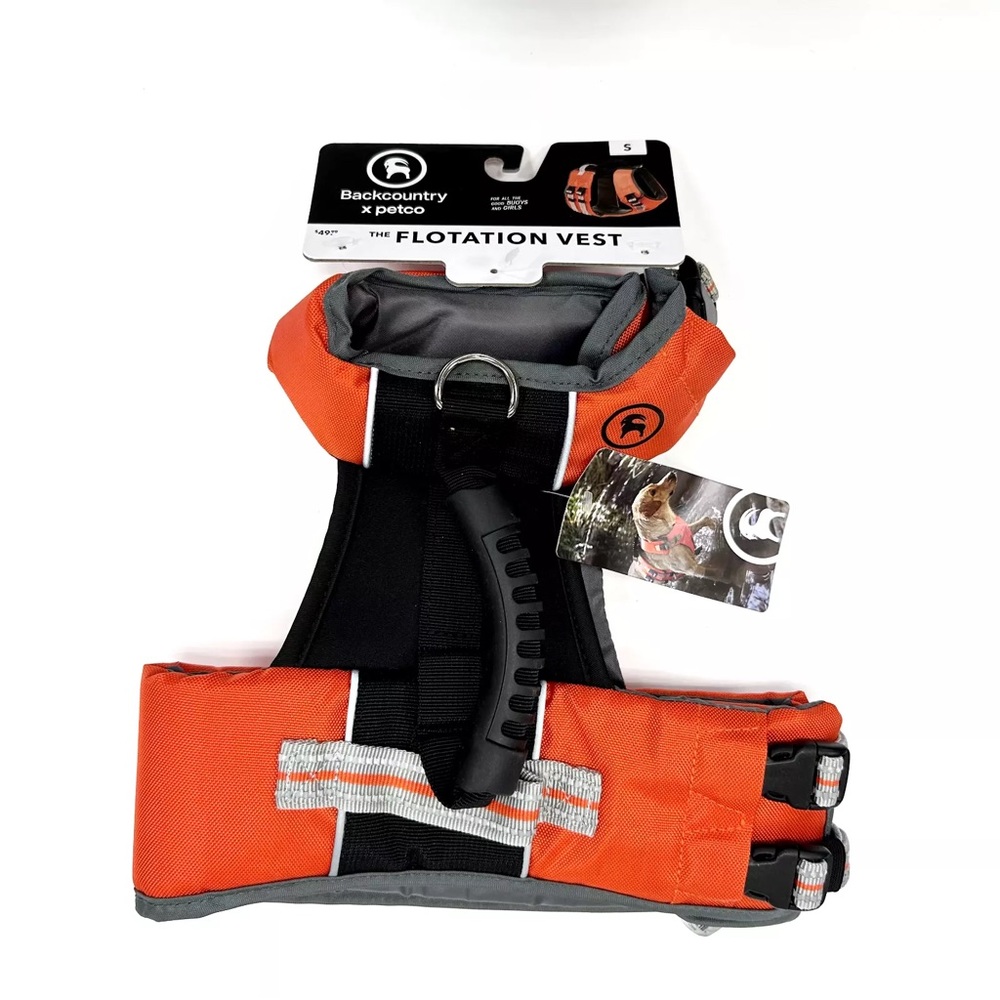 Backcountry x Petco dog life vest